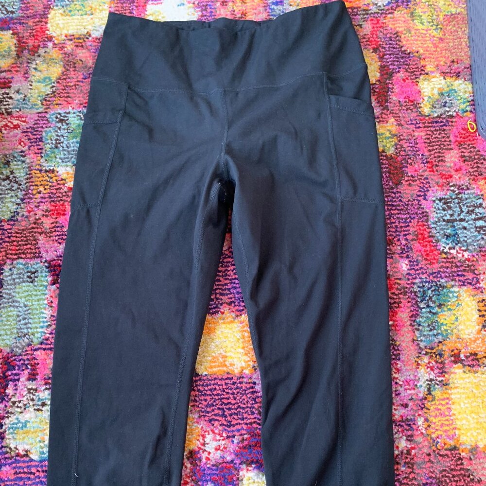 Black High-Waisted Leggings